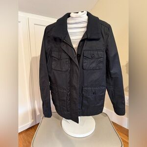 ❌SOLD❌ J. Crew Utility Jacket, black size medium
